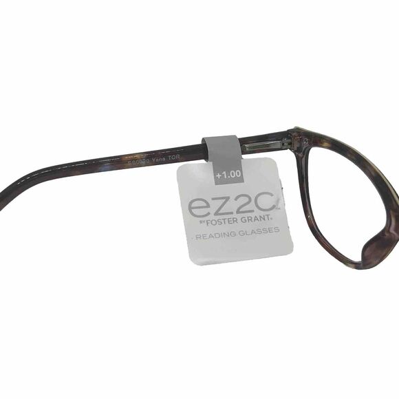 Foster Grant Women's Reading Glasses Yana Tortoise +1.00 ez2c multi color light - Picture 2 of 7